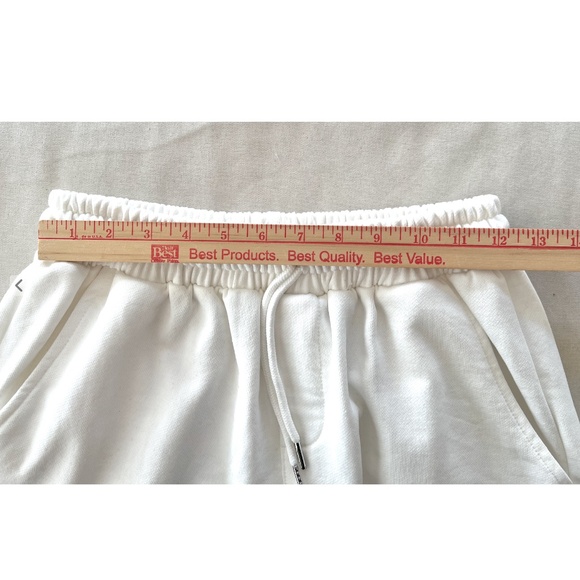 MAISON KITSUNE Cotton Fleece Shorts with Double Fox Head - M - Picture 5 of 8